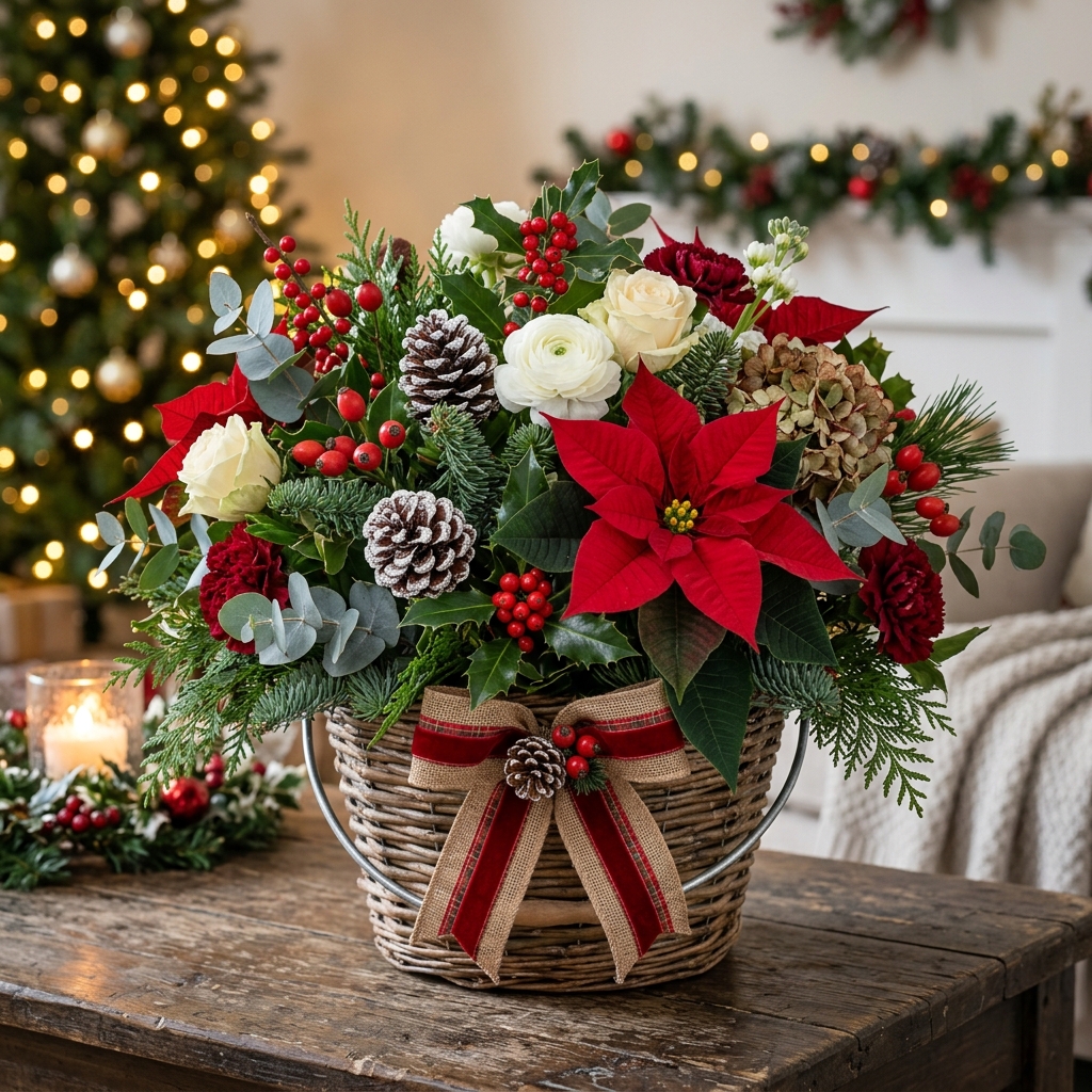Holiday & Seasonal flower arrangement